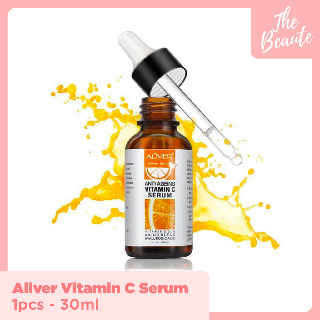 ALIVER Anti Ageing Vitamin C Serum 30ml | Shopee Singapore