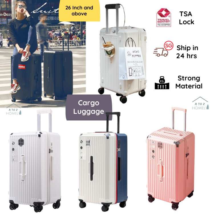 SG Stock Cargo High Quality Luggage 26 30 inch