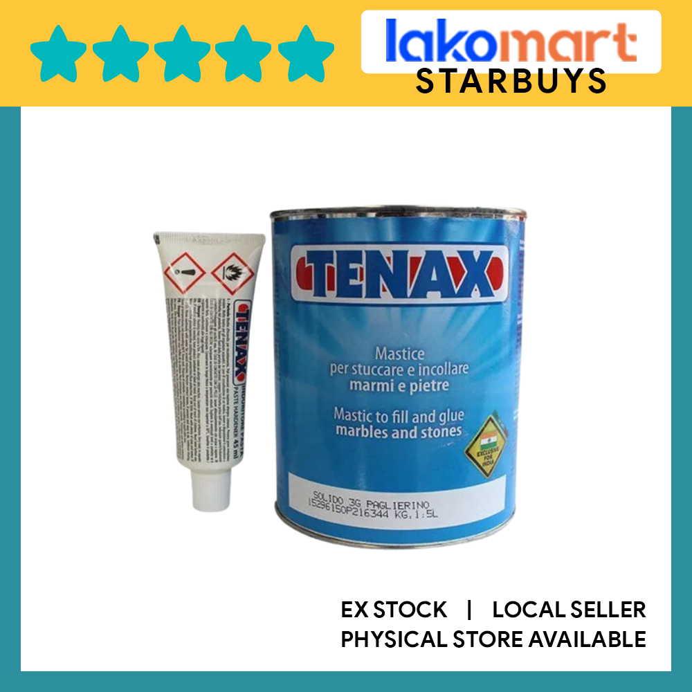 Tenax Marble Glue Litre Clear White Shopee Singapore