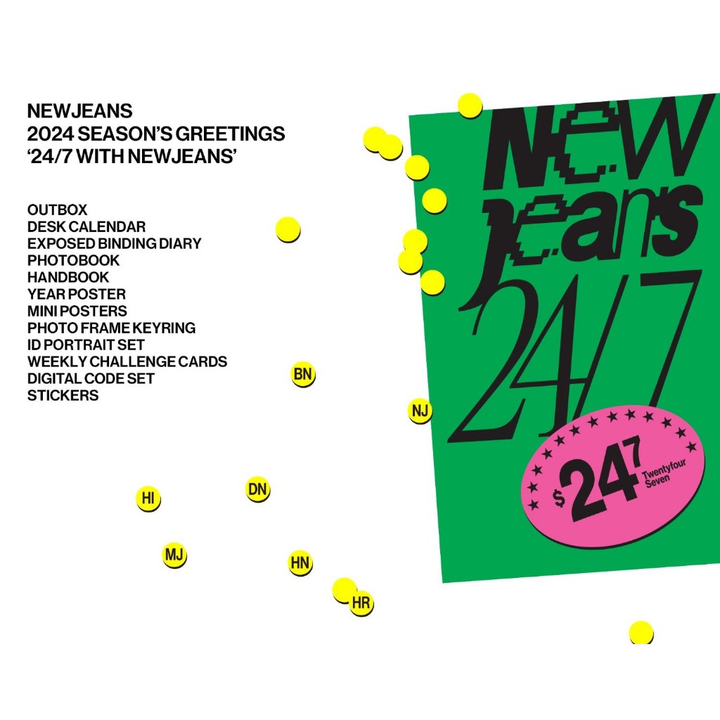 NEWJEANS - NewJeans 2024 SEASON'S GREETINGS | Shopee Singapore