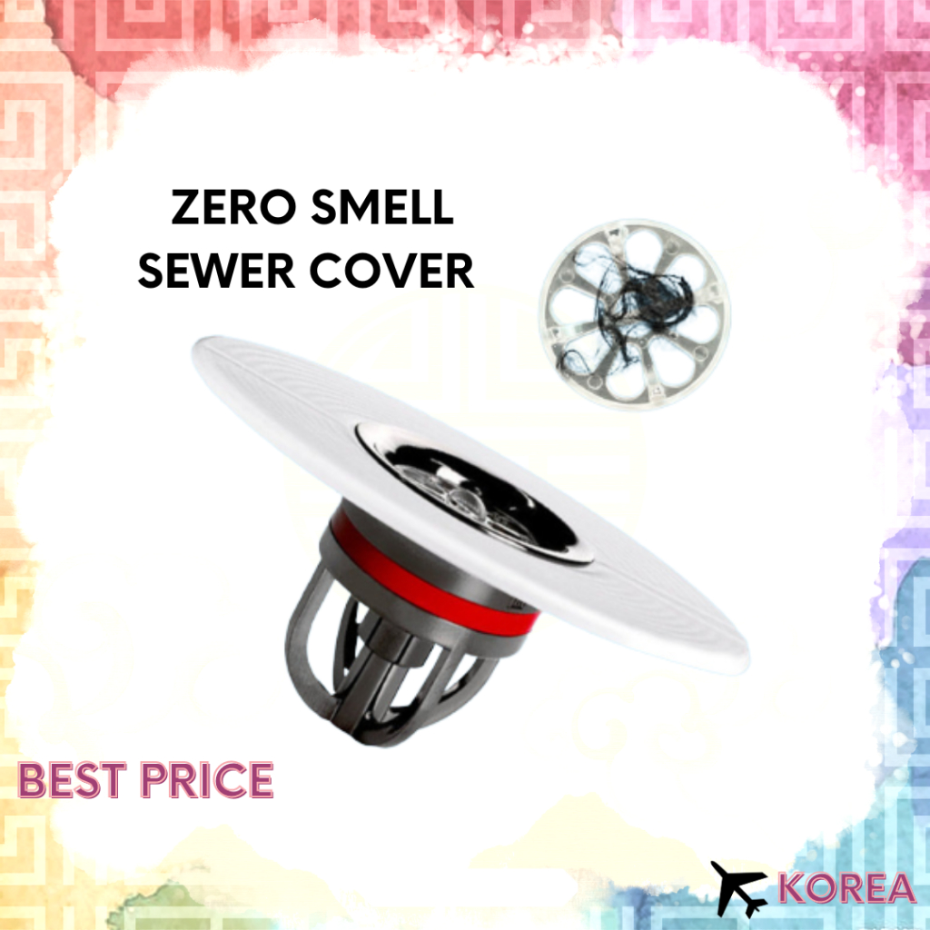 [Zero smell] Sewer trap / drain odor block / sewer anti smell / drain