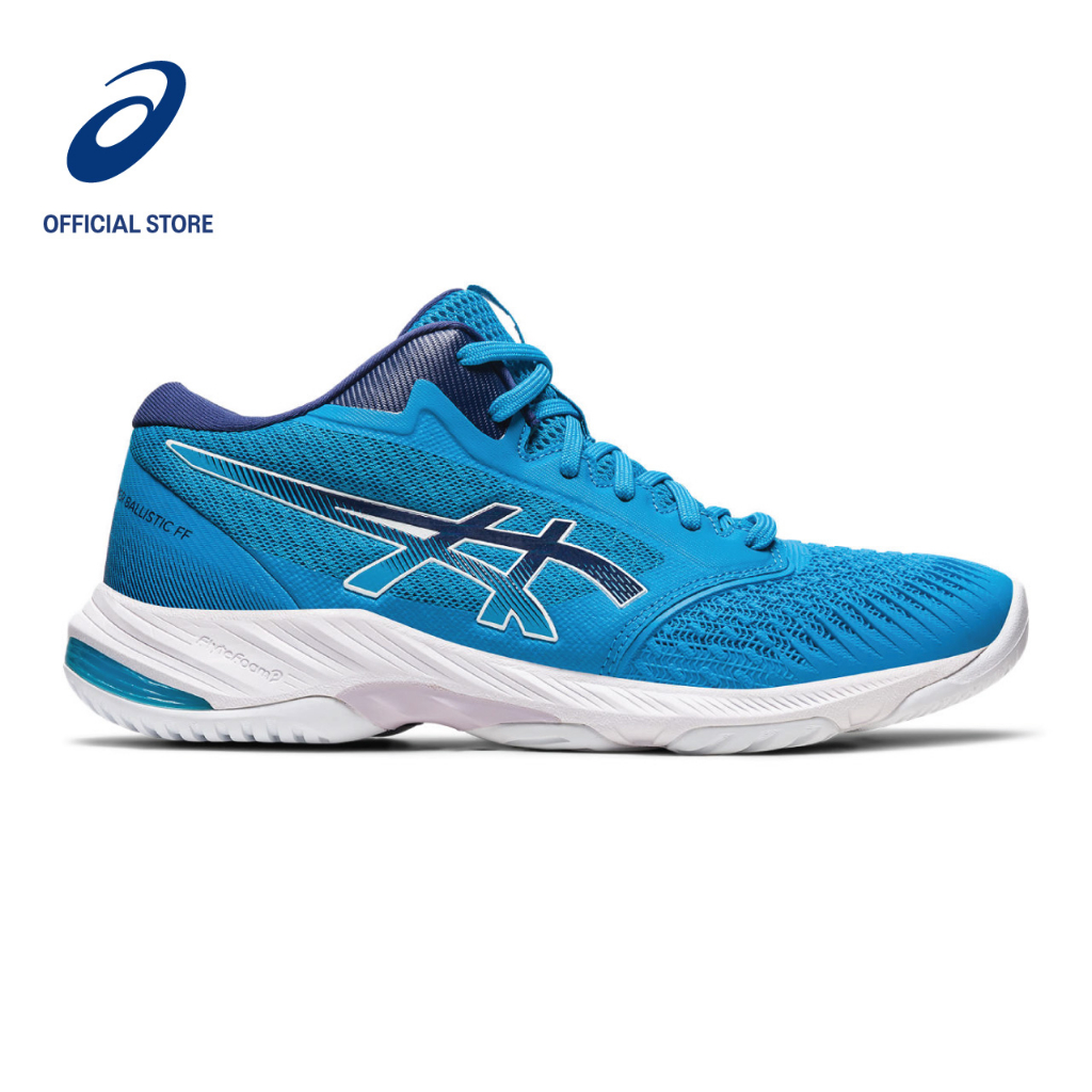 ASICS Men NETBURNER BALLISTIC FF MT 3 Volleyball Shoes in Island Blue Indigo Blue Shopee Singapore