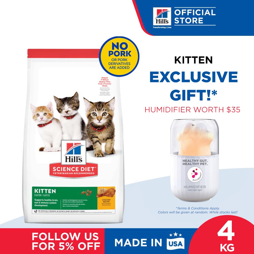 Science diet hotsell kitten dry food