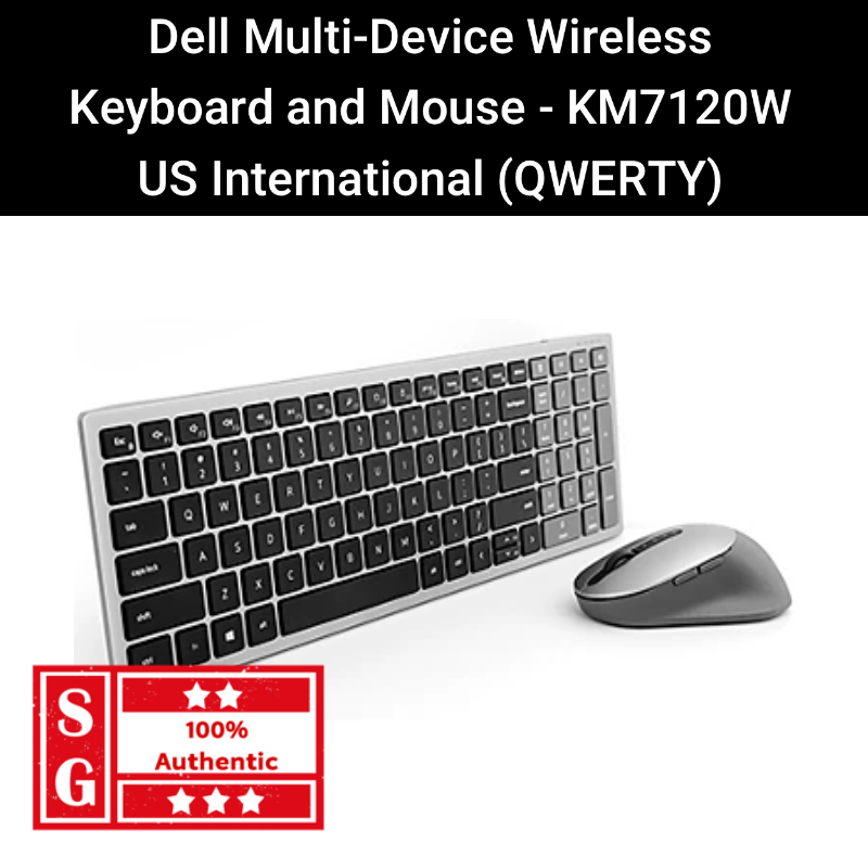 Dell Multi Device Wireless Keyboard And Mouse Km7120w 580 Aiqo Dell Wireless Keyboard Bluetooth