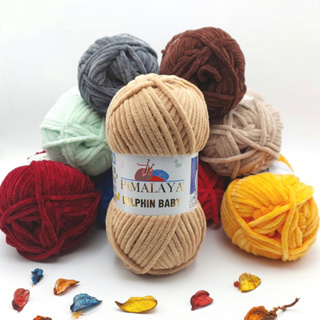 Himalaya Dolphin Baby Yarn Knitting Yarn 3 Skeins Indonesia