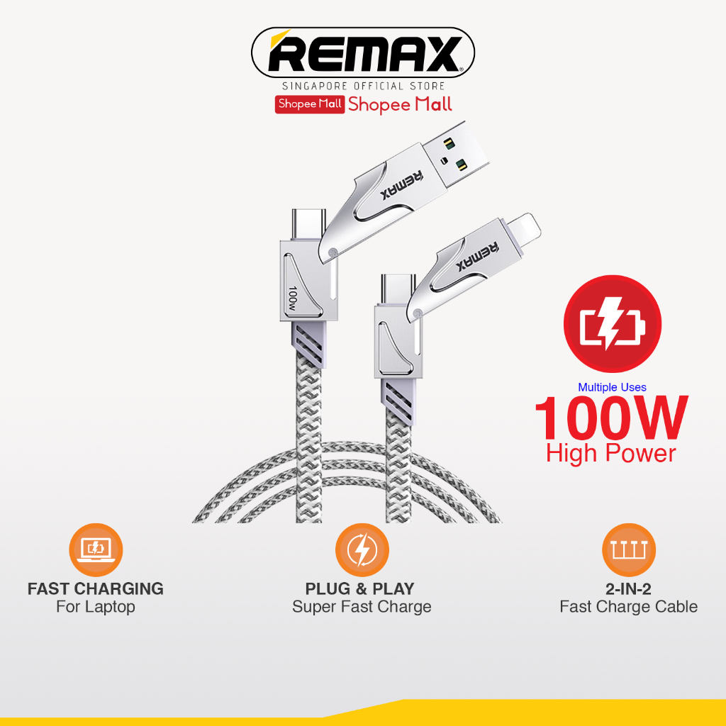 Remax Energy Rc C Zous Series W Zinc Alloy In Reflective Braided Fast Charging Data