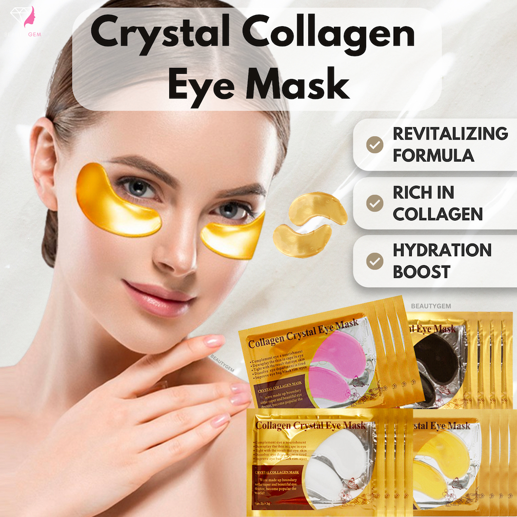 [ ️💖SG INSTOCK] Premium Collagen Gold Crystal Eye Mask Radiance