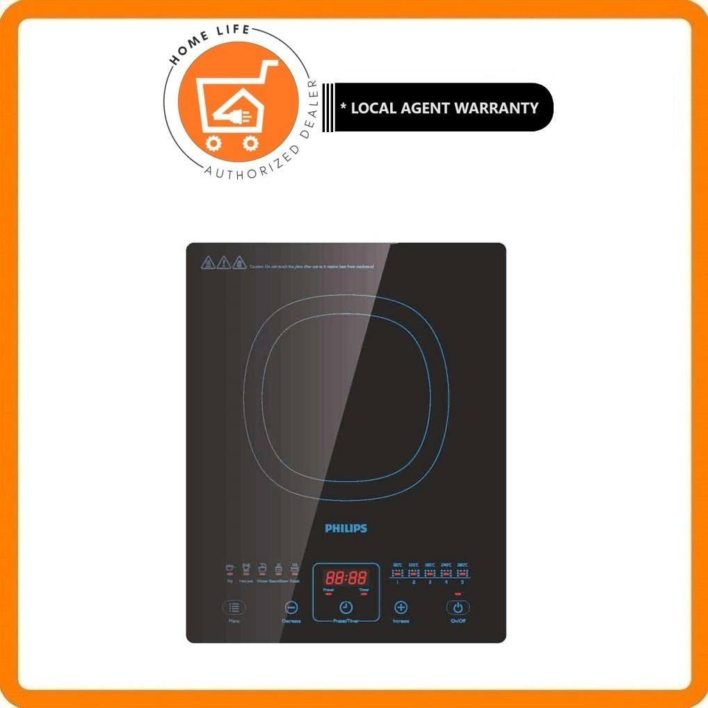 Philips HD4911 Sensor Touch Induction Cooker with Free Pot Shopee