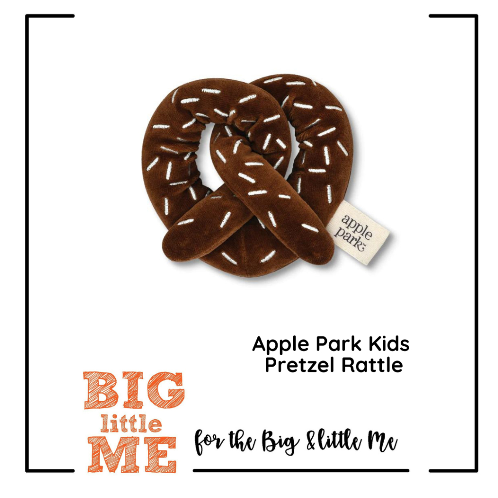 Apple Park Kids Organic Pretzel Teething Rattle