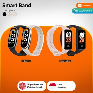 Xiaomi Mi Smart Band 6 40% Larger 1.56'' AMOLED Touch Screen, Sleep  Breathing Tracking, 5ATM Water Resistant, 14 Days Battery Life, 30 Sports  Mode