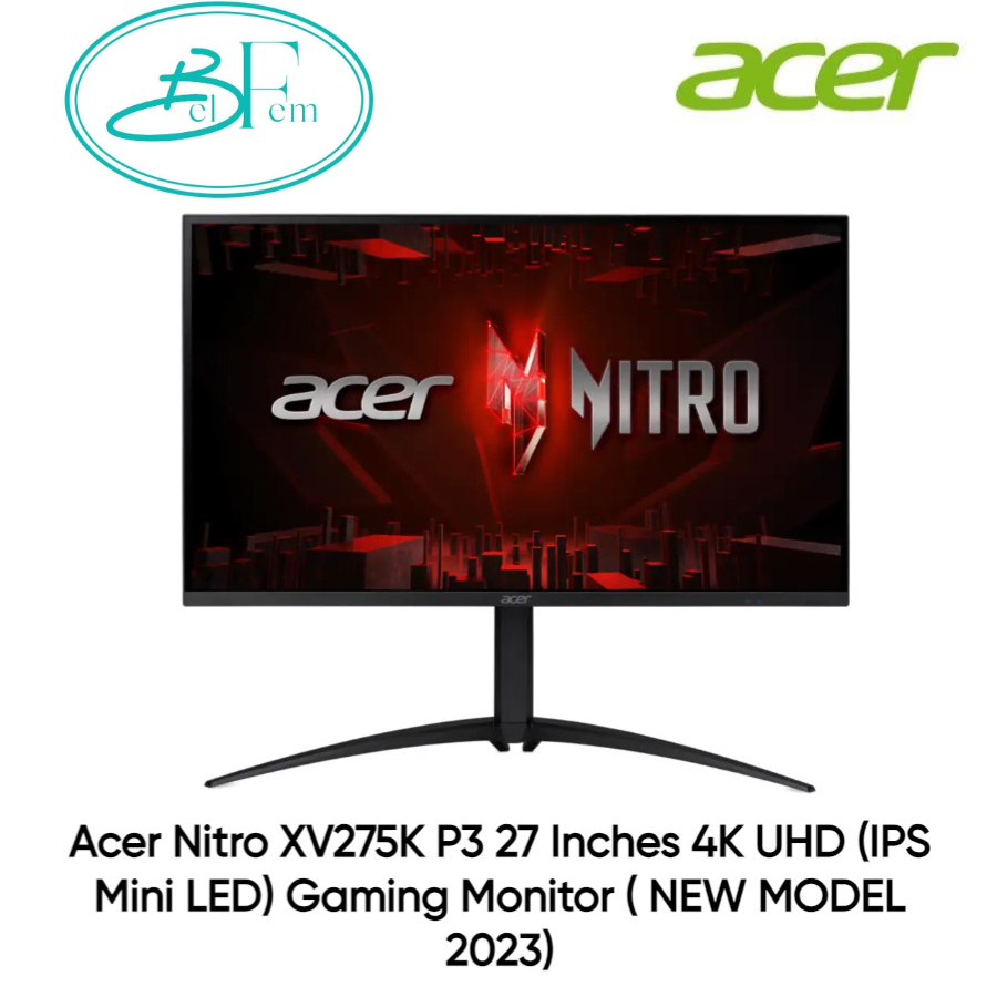 Acer Nitro XV275K P3 27 Inches 4K UHD (IPS Mini LED) Gaming Monitor
