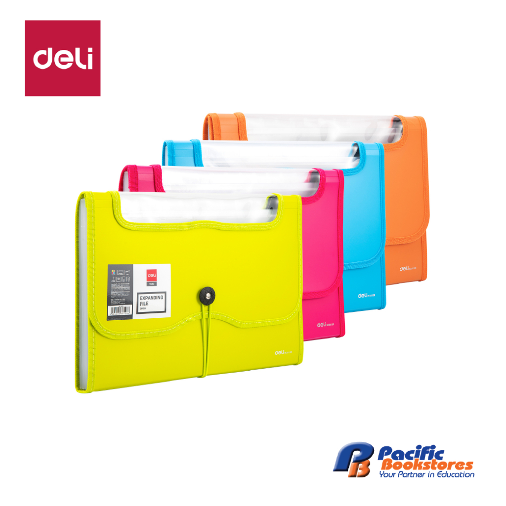 Deli D38128 A4 Expanding File (13 Pocket) Shopee Singapore