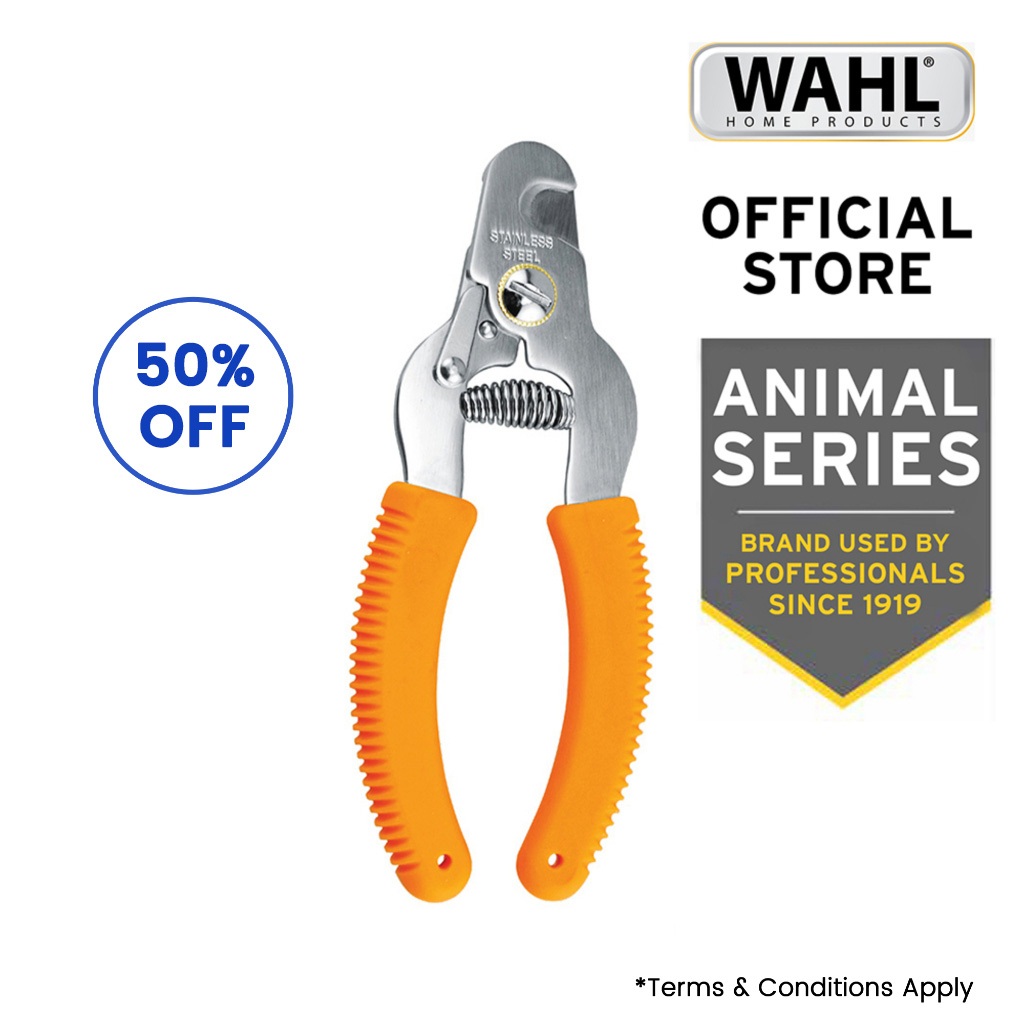 Wahl stainless steel nail clipper for clearance pets