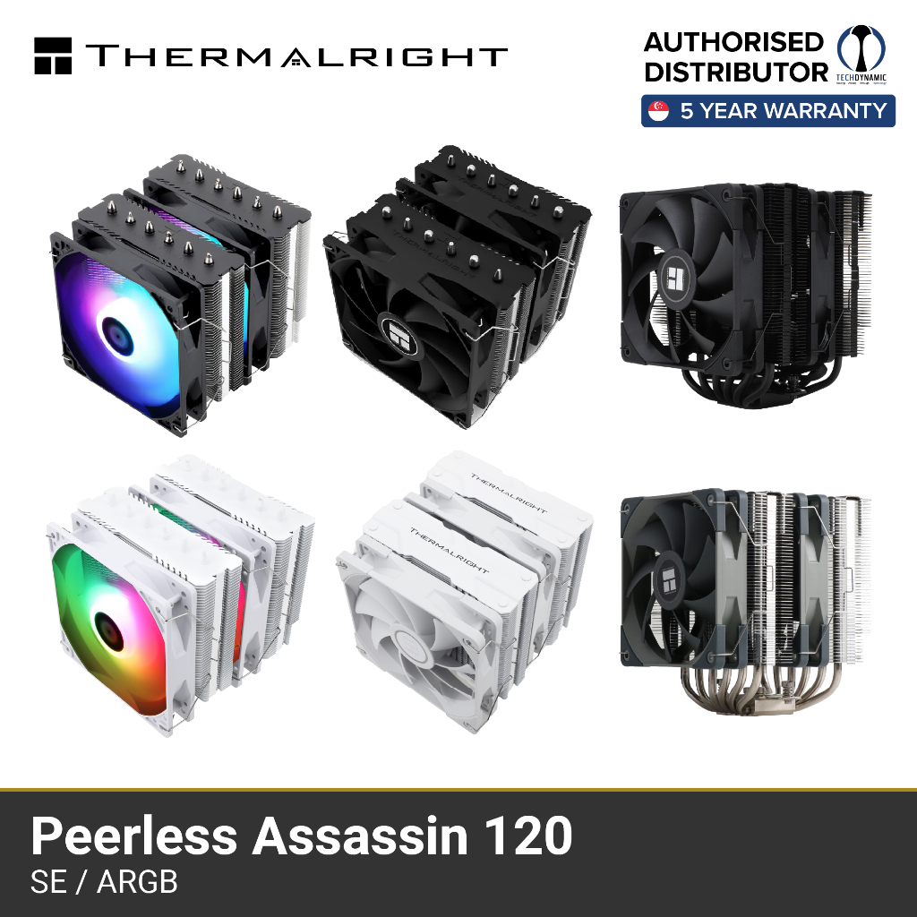 Thermalright Peerless Assassin 120, SE, SE ARGB, MINI CPU Cooler [3 ...