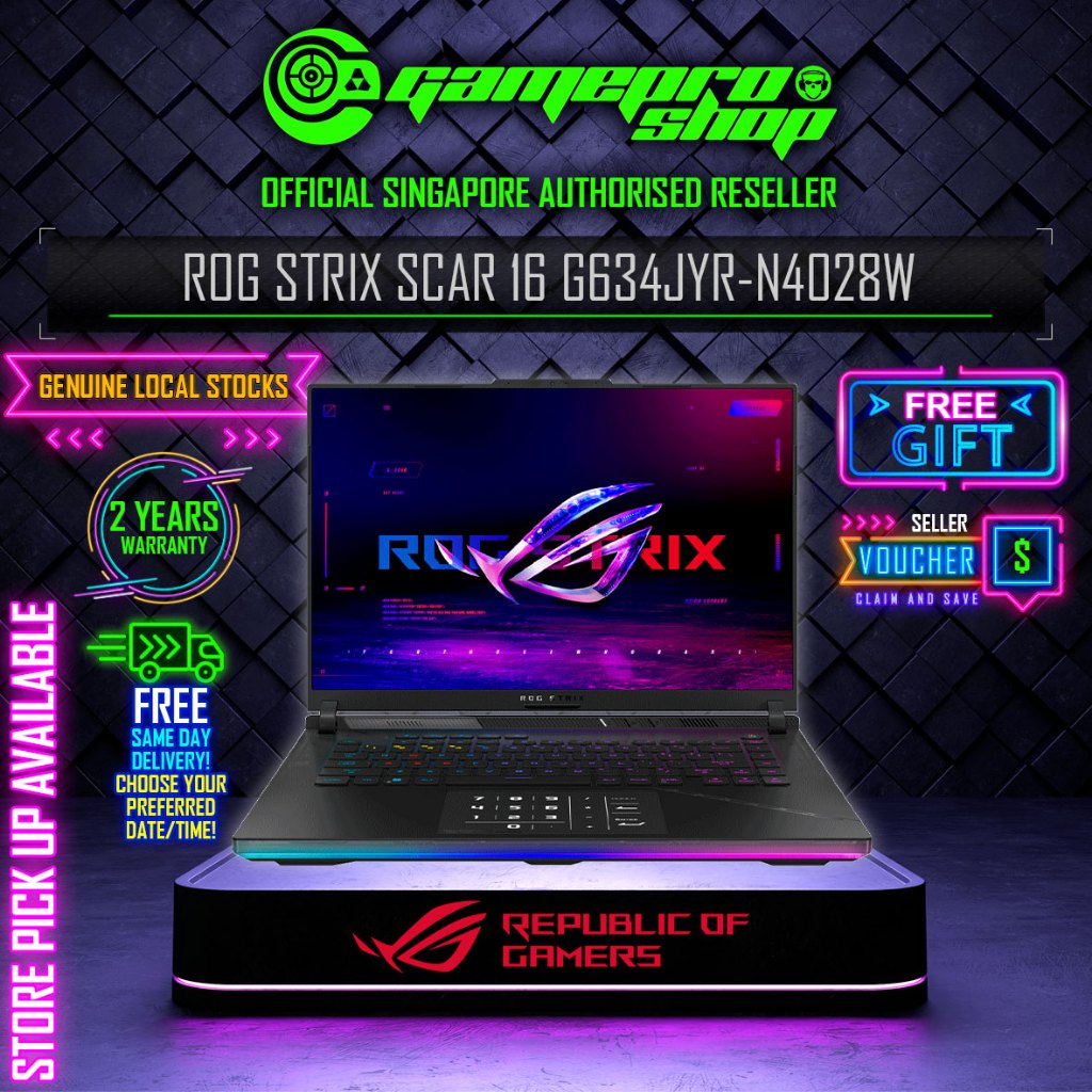 Pre Order Asus Laptop Rog Strix Scar G Jyr N W Gaming Laptop