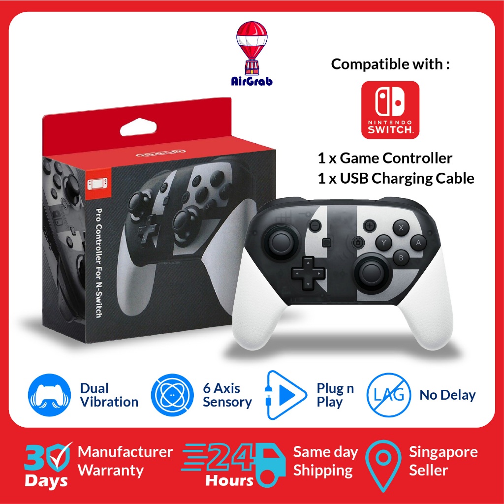 Switch Pro Wireless Controller for Nintendo Switch Super Smash Bros