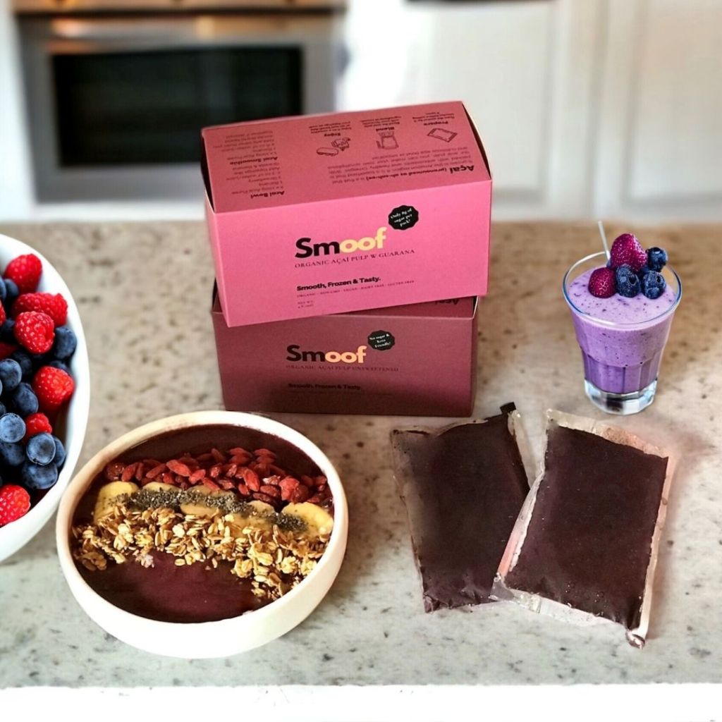 [20% OFF] Smoof 100% Organic Acai Pulp/Puree with Guarana Pasteurised ...