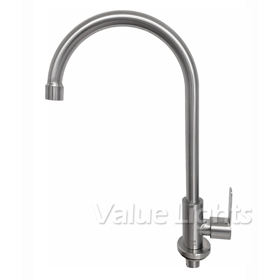 [Climate Voucher] Rizzo 304 Stainless Steel Kitchen Sink Tap Cold Water ...