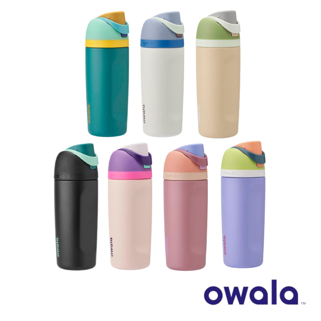 Owala Kids FreeSip 16oz (473ml) Insulated Stainless Steel Water Bottle 