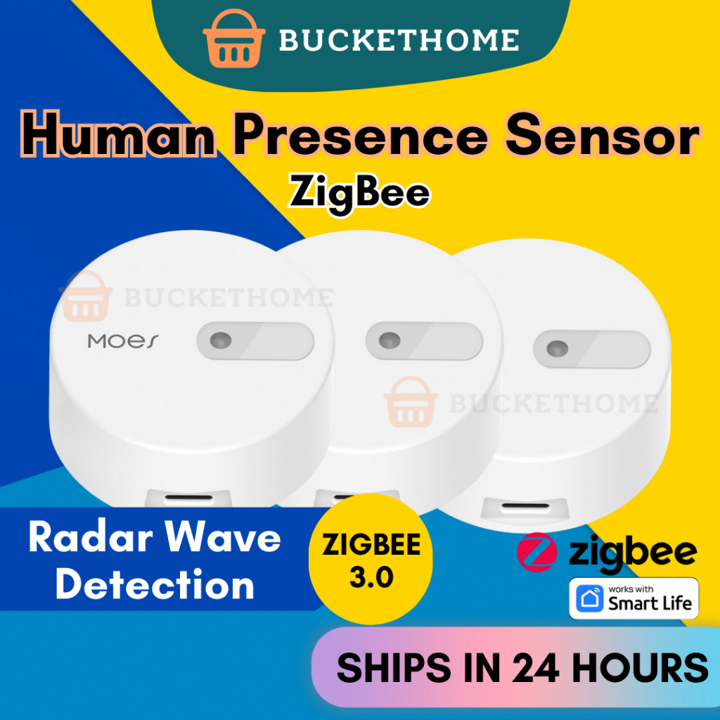 [SG Seller] Smart Human Presence Sensor Radar Wave Detection Upgraded