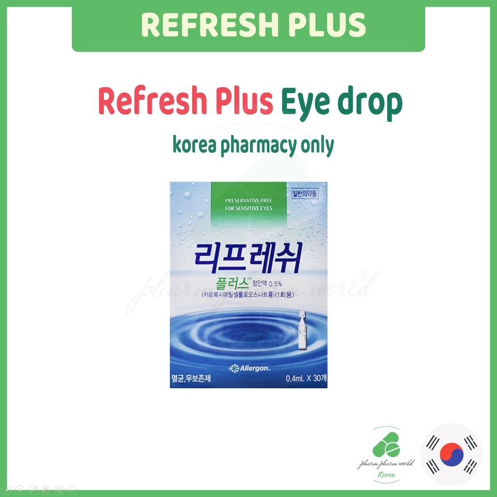 Refresh Plus Eye Drops 30s X 0.4ml | Shopee Singapore