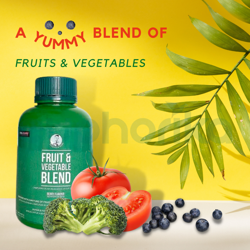 Fruit and outlet vegetable blend