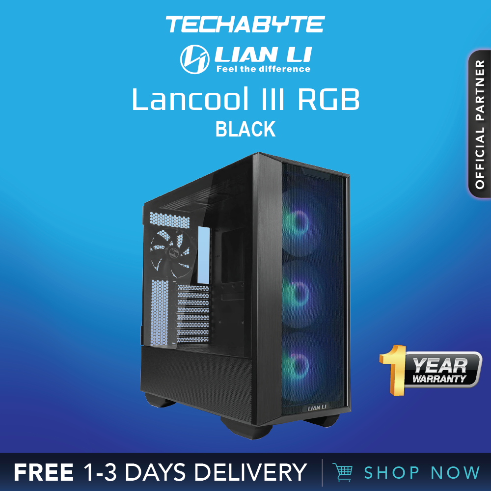 LIAN LI Lancool III RGB MidTower Computer Case Shopee Singapore