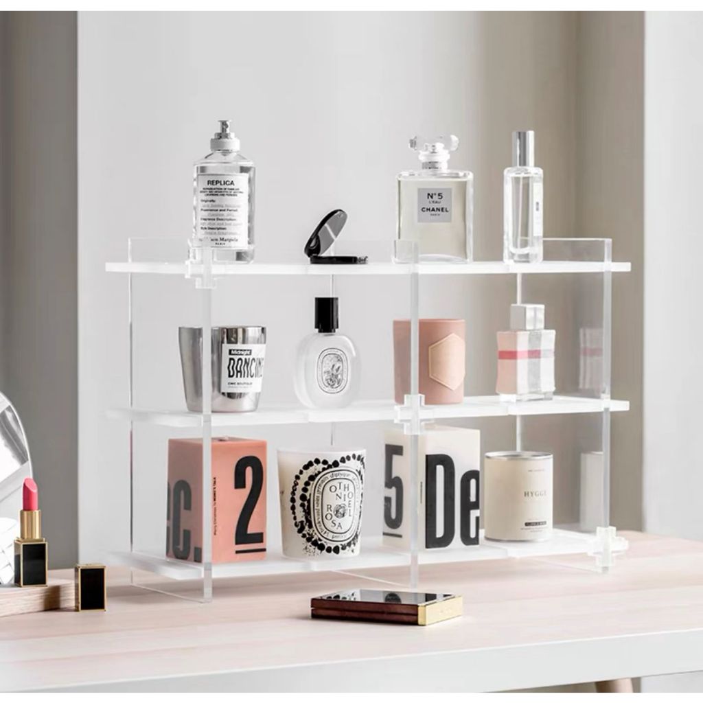 *SG Stock* Acrylic Shelf, Perfume Rack, Display Rack, Desktop Shelf ...