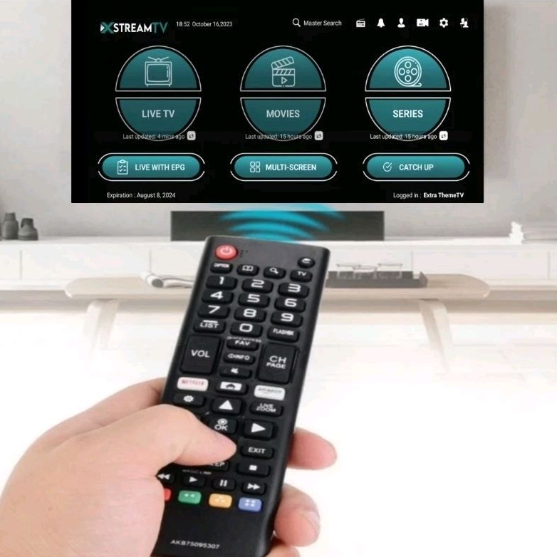 Universal Smarters Premium Xtreme TV Remote Controller | Shopee Singapore