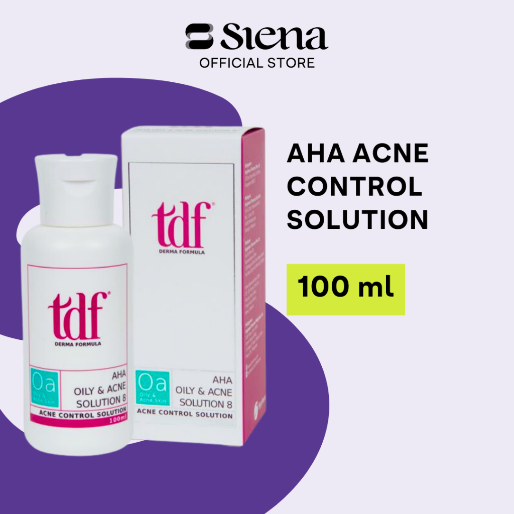 TDF AHA Oily And Acne Solution 8% 100ml | Shopee Singapore