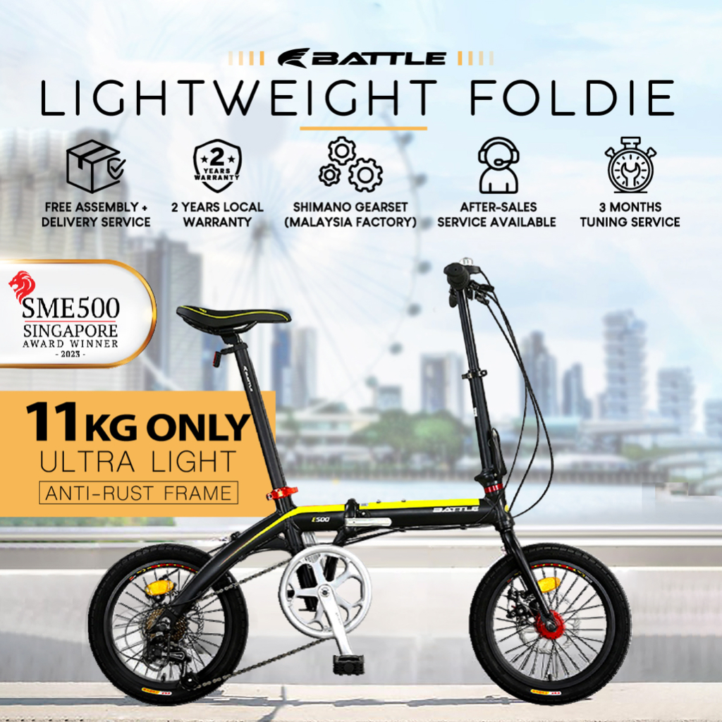 battle folding bike