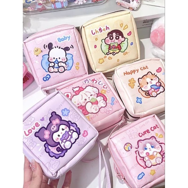 Cinnamoroll Kuromi Sanitary Pad Pouch Melody Pochacco | Shopee Singapore