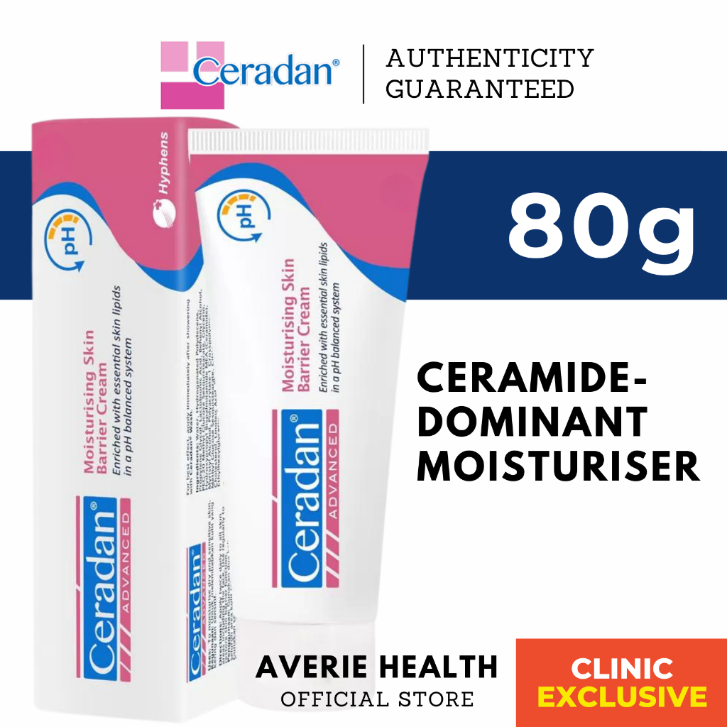 Ceradan Advanced Moisturising Skin Barrier Cream 80g With 311 Ceramide Eczema Prone Dry 7117