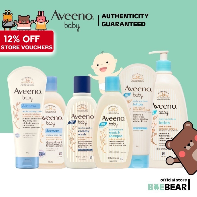AVEENO BABY(Moisturising, Eczema Therapy, Calming, Soothing Relief