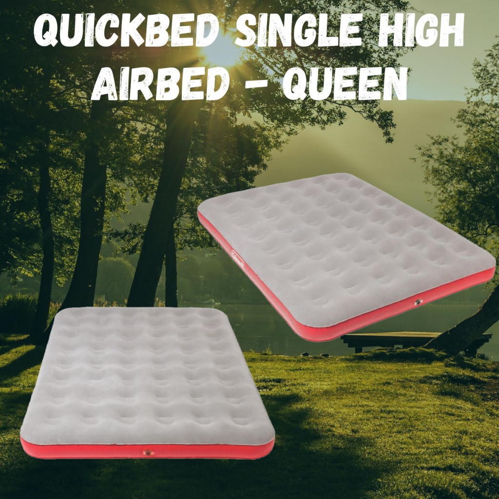 Coleman QuickBed Single High Airbed Queen