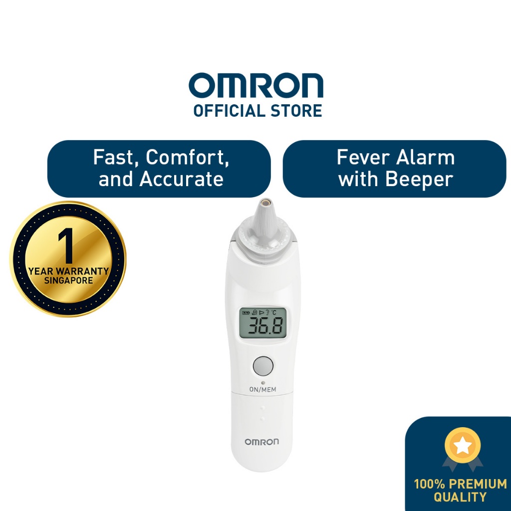 OMRON Ear Thermometer TH839S [1 year warranty] Shopee Singapore