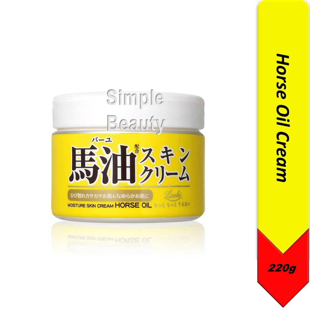 Loshi Horse Oil Moisture Skin Cream 220g | Shopee Singapore