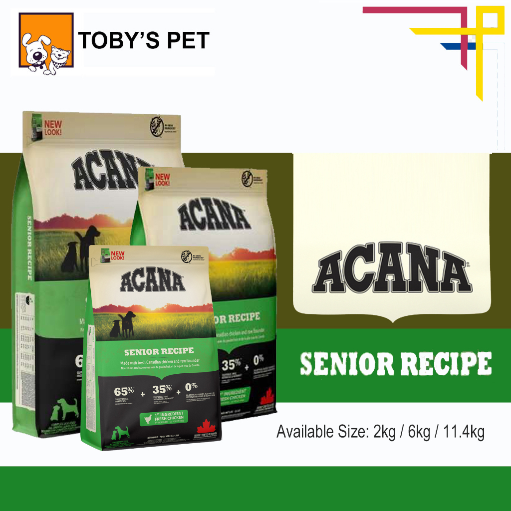 Acana heritage hotsell senior dog