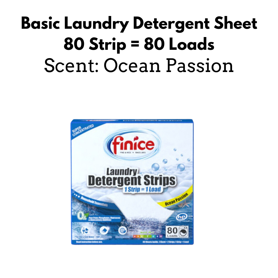 🇸🇬 Premium Laundry Sheet Detergent Biodegradable Travel Laundry