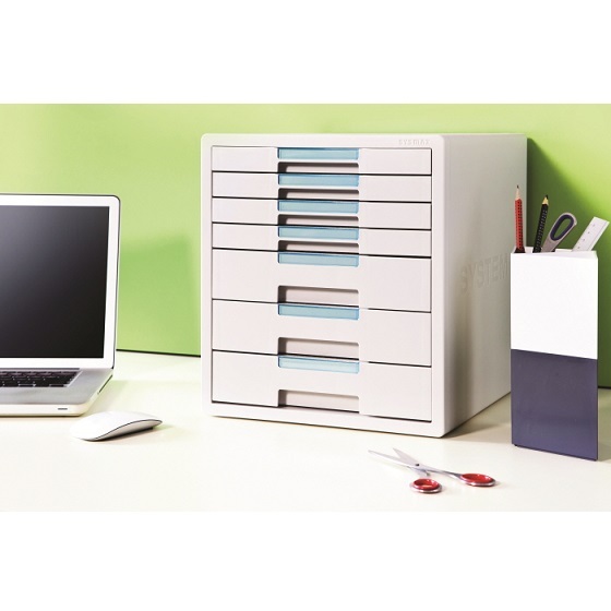 [SG] SYSMAX SYSTEM II DRAWER TABLE WITH LOCK 5D 7D 10D Shopee