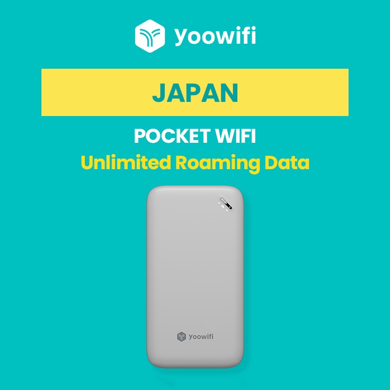 Yoowifi Japan Unlimited data Pocket Wifi hotspot Rental Travel Wifi