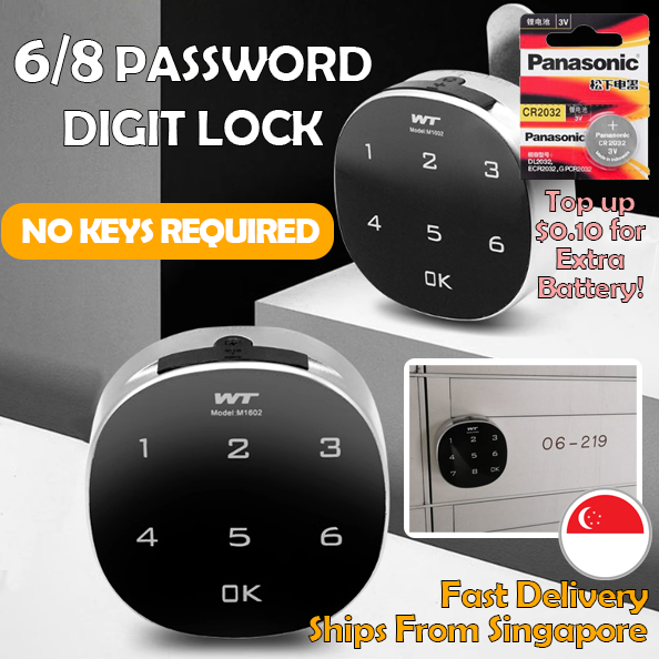 SG SELLER Letter Box Digital Lock WT Letter Box Lock HDB Mailbox for