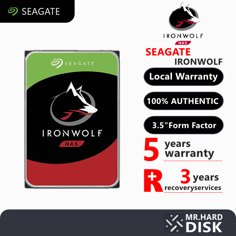Seagate IronWolf 3.5-Inch Internal NAS Hard Drive