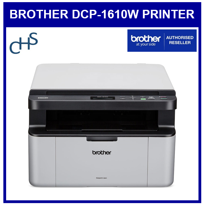 Brother DCP-1610W 1610W Wireless Multi-function Monochrome Laser ...