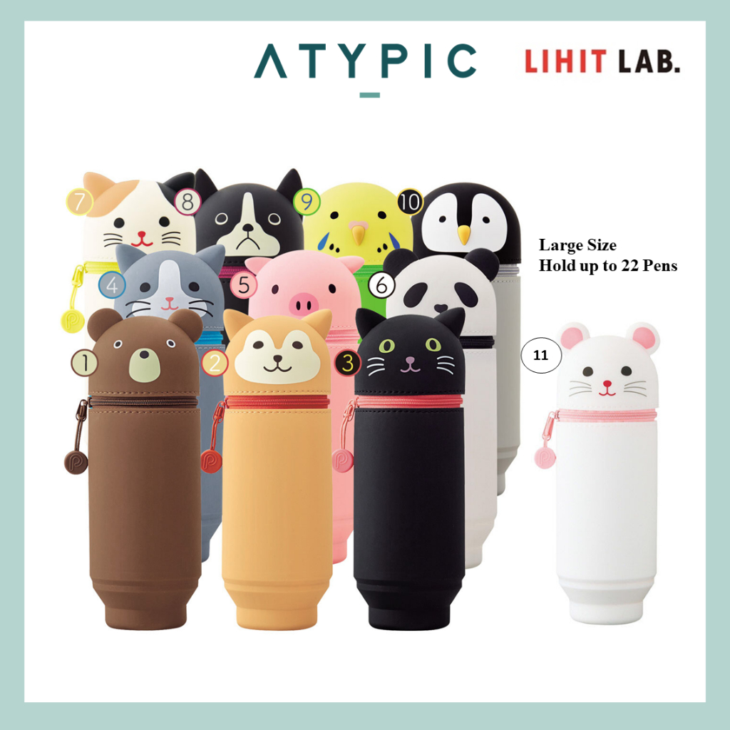 LIHIT LAB. PuniLabo Stand Up Pen Case (Large Size) Shopee Singapore