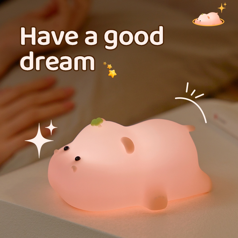 SG Ready Stock] Silicon Cute Touch Night Light | Shopee Singapore