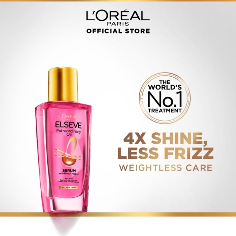 L'Oréal Elseve extraordinary hair oil serum frizzy unruly hair