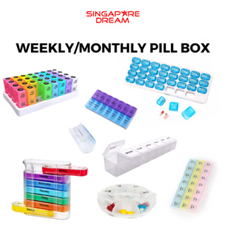 31 Grid Weekly Plastic Daily Medicine Organizer Monthly Wholesale
