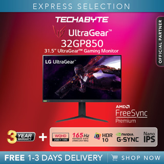 27 (68.58cm) UltraGear QHD Nano IPS 1ms 165Hz HDR Monitor with G-SYNC®  Compatibility - 27GP850-B