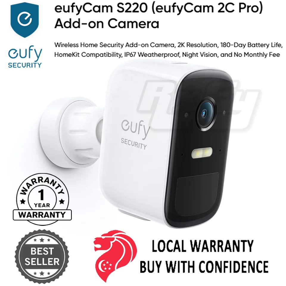 Cam Kit Eufycam Pro Color Night Vision Eufy Floodlight Camera Eufy